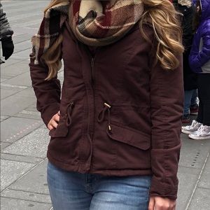 Maroon jacket